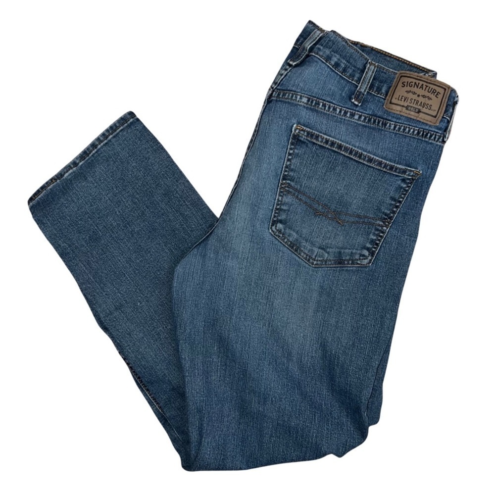 Levi’s Men’s Signature Gold Blue Jeans Size 38x32